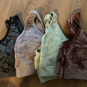 💕Gymshark Camo Bras💕
